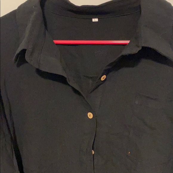 Black Button down - Picture 2 of 3